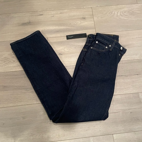 NWT Rag & Bone Alex Straight Jeans - high rise - Picture 4 of 6